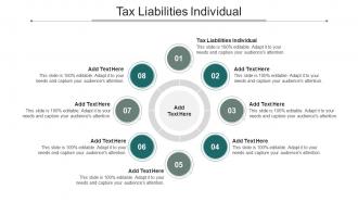 Tax Liabilities Individual Ppt Powerpoint Presentation Portfolio Infographics Cpb
