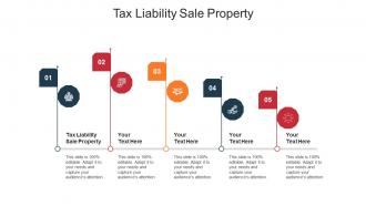 Tax liability sale property ppt powerpoint presentation styles master slide cpb