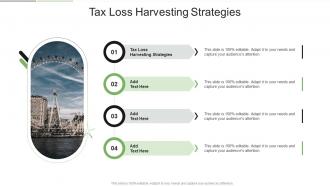 Tax Loss Harvesting Strategies In Powerpoint And Google Slides Cpb