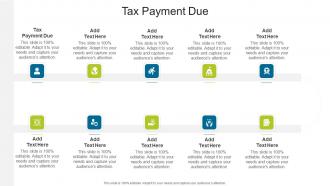 Tax Payment Due In Powerpoint And Google Slides Cpb