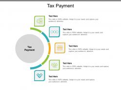 Tax payment ppt powerpoint presentation outline shapes cpb