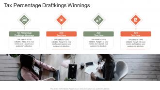 Tax Percentage Draftkings Winnings In Powerpoint And Google Slides Cpb
