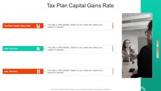 Tax Plan Capital Gains Rate In Powerpoint And Google Slides Cpb