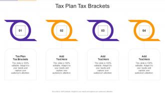 Tax Plan Tax Brackets In Powerpoint And Google Slides Cpb