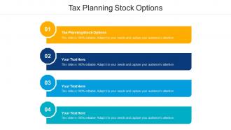 Tax planning stock options ppt powerpoint presentation styles professional cpb
