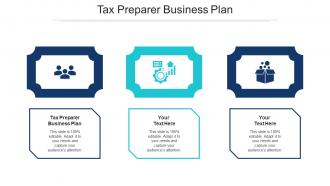 Tax Preparer Business Plan Ppt Powerpoint Presentation Icon Vector Cpb
