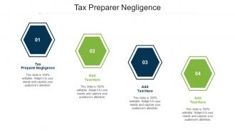Tax Preparer Negligence Ppt Powerpoint Presentation Professional File Formats Cpb