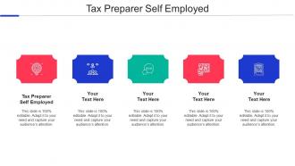 Tax Preparer Self Employed Ppt Powerpoint Presentation File Outfit Cpb