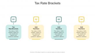 Tax Rate Brackets In Powerpoint And Google Slides Cpb