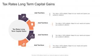 Tax Rates Long Term Capital Gains In Powerpoint And Google Slides Cpb
