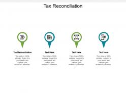 Tax reconciliation ppt powerpoint presentation summary clipart images cpb
