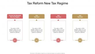 Tax Reform New Tax Regime In Powerpoint And Google Slides Cpb