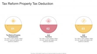 Tax Reform Property Tax Deduction In Powerpoint And Google Slides Cpb