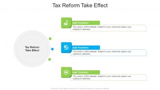 Tax Reform Take Effect In Powerpoint And Google Slides Cpb