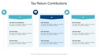 Tax Return Contributions In Powerpoint And Google Slides Cpb