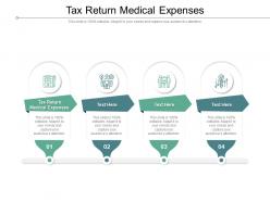 Tax return medical expenses ppt powerpoint presentation ideas portrait cpb