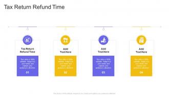 Tax Return Refund Time In Powerpoint And Google Slides Cpb