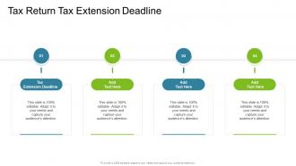 Tax Return Tax Extension Deadline In Powerpoint And Google Slides Cpb