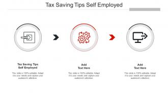 Tax Saving Tips Self Employed In Powerpoint And Google Slides