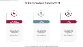 Tax Season Auto Assessment In Powerpoint And Google Slides Cpb