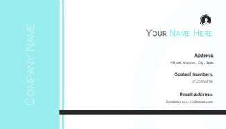 Tax service business card design template