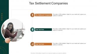 Tax Settlement Companies In Powerpoint And Google Slides Cpb