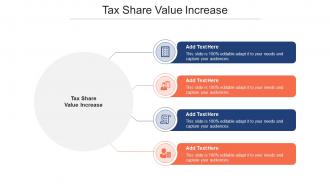 Tax Share Value Increase In Powerpoint And Google Slides
