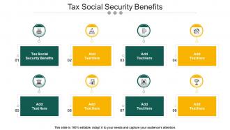 Tax Social Security Benefits In Powerpoint And Google Slides Cpb
