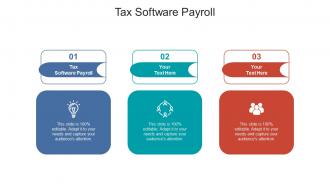 Tax software payroll ppt powerpoint presentation icon brochure cpb