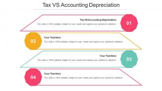 Tax VS Accounting Depreciation Ppt Powerpoint Presentation Professional Deck Cpb
