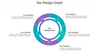 Tax wedge graph ppt powerpoint presentation icon clipart cpb