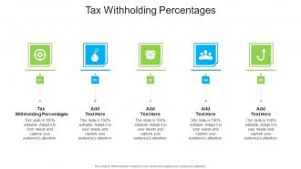 Tax Withholding Percentages In Powerpoint And Google Slides Cpb