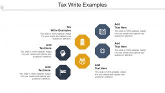 Tax Write Examples Ppt Powerpoint Presentation Show Graphics Tutorials Cpb