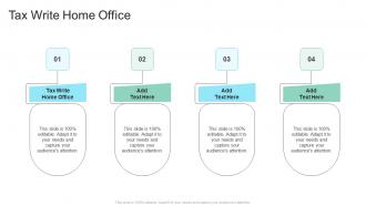 Tax Write Home Office In Powerpoint And Google Slides Cpb