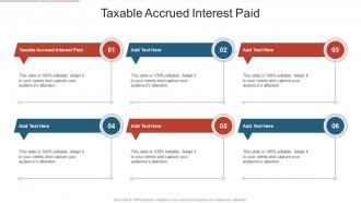 Taxable Accrued Interest Paid In Powerpoint And Google Slides Cpb