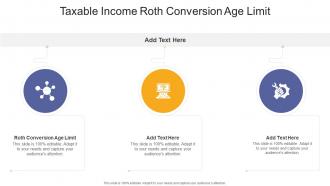 Taxable Income Roth Conversion Age Limit In Powerpoint And Google Slides Cpb