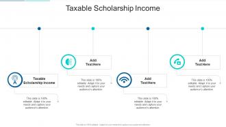 Taxable Scholarship Income In Powerpoint And Google Slides Cpb