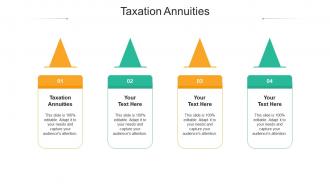 Taxation annuities ppt powerpoint presentation inspiration background image cpb