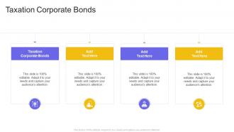 Taxation Corporate Bonds In Powerpoint And Google Slides Cpb