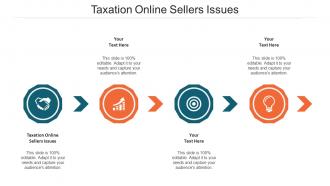 Taxation Online Sellers Issues Ppt Powerpoint Presentation Inspiration Deck Cpb