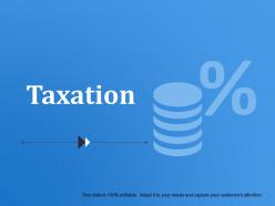 Taxation Powerpoint Slide Background
