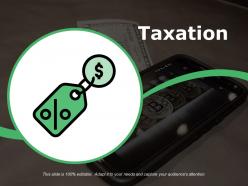 Taxation powerpoint slide background designs
