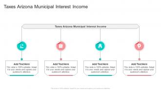 Taxes Arizona Municipal Interest Income In Powerpoint And Google Slides Cpb