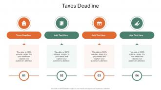 Taxes Deadline In Powerpoint And Google Slides Cpb