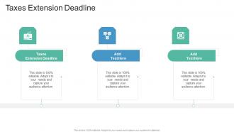 Taxes Extension Deadline In Powerpoint And Google Slides Cpb