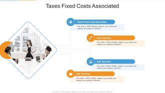 Taxes Fixed Costs Associated In Powerpoint And Google Slides Cpb