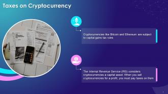 Taxes On Cryptocurrency Training Ppt