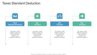 Taxes Standard Deduction In Powerpoint And Google Slides Cpb