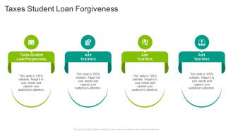 Taxes Student Loan Forgiveness In Powerpoint And Google Slides Cpb