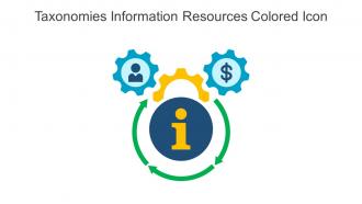 Taxonomies Information Resources Colored Icon In Powerpoint Pptx Png And Editable Eps Format